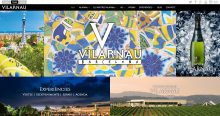 Caves Vilarnau té nova web